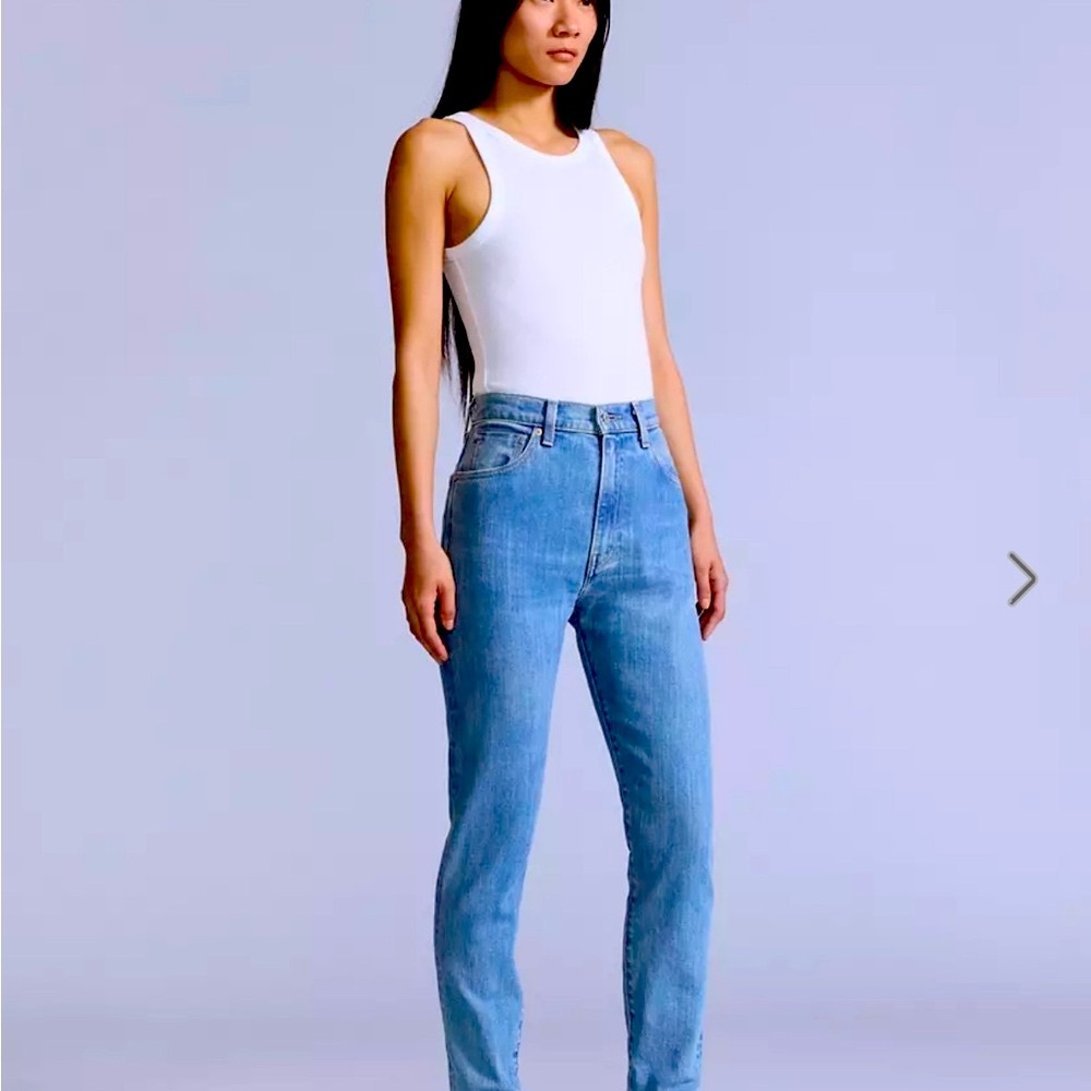 Levi's medium wash Straight Leg Jeans